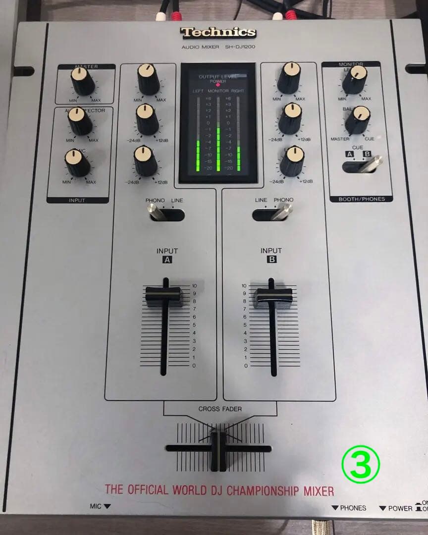 【orihekat】Technics SH-DJ1200 ミキサー③