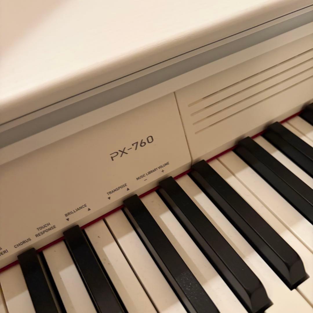 CASIO PX-760 ホワイト 電子ピアノ privia