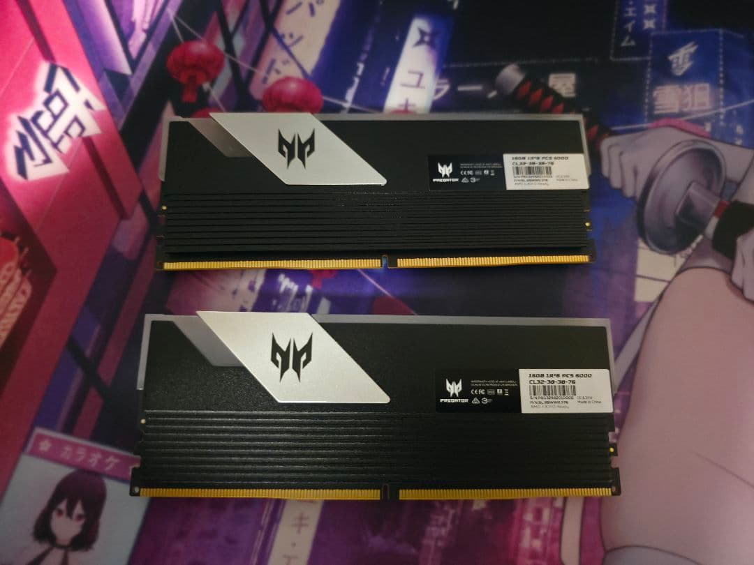 Predator Vesta Ⅱ DDR5 6000MHz CL32 32GB