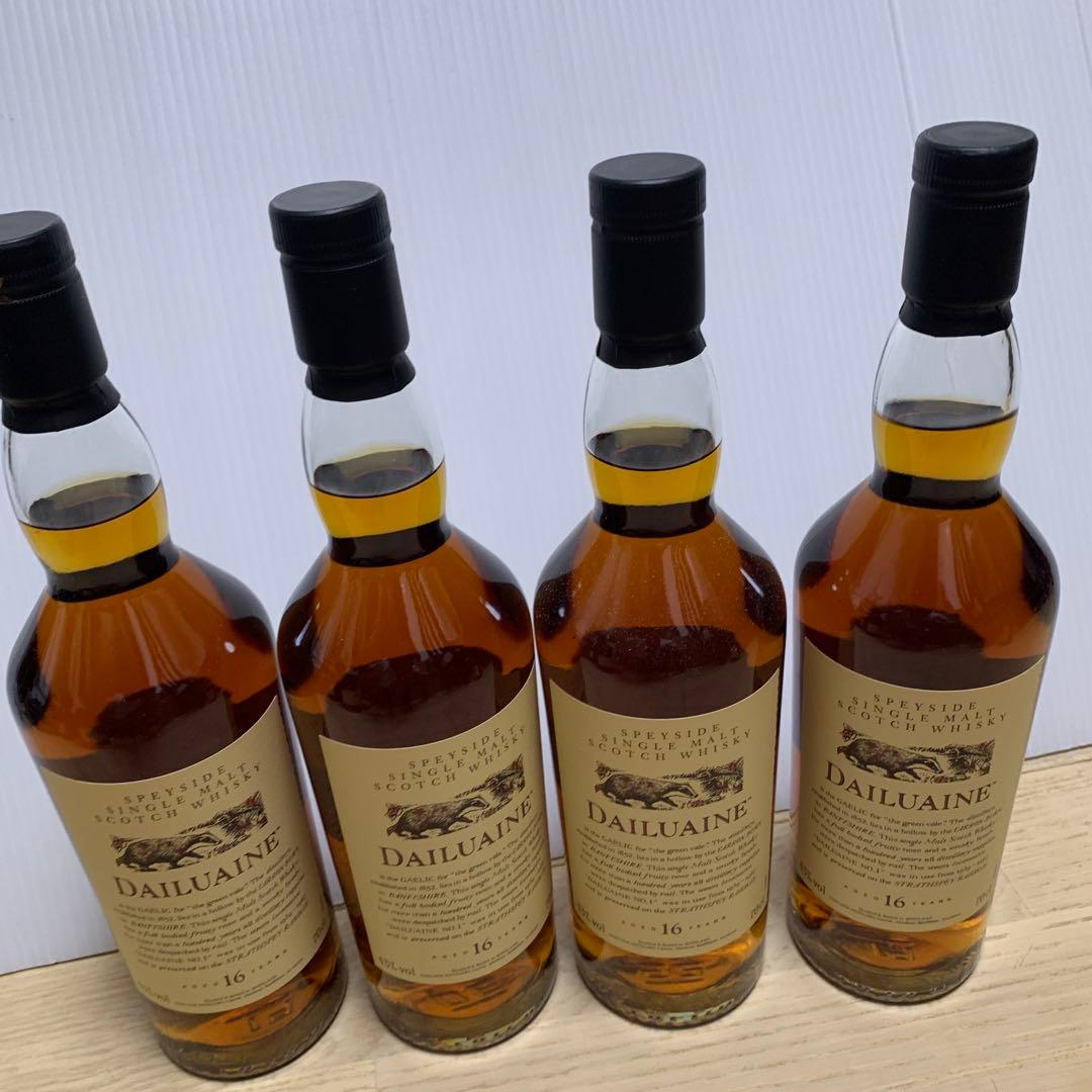 ダルユーイン16年ウイスキー 4本セット