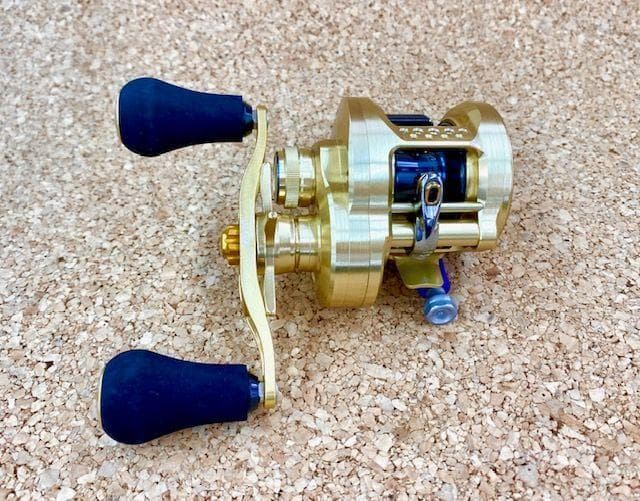 ZPI シマノ ZELOS ハーフシャイナーゴールド マシンカットARK92