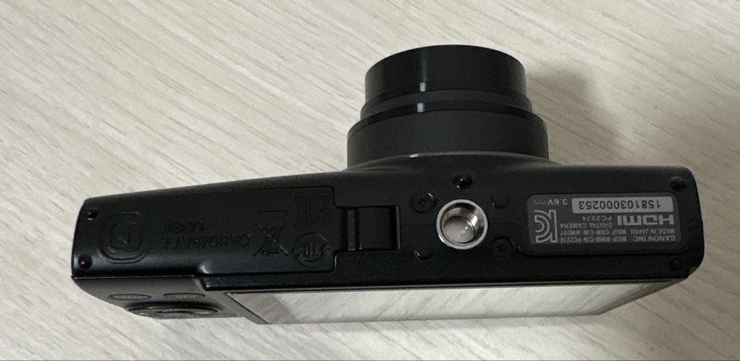 【極美品】canon ixy650m BK 箱付き バッテリー 充電器 付属品