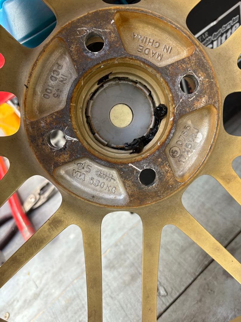 軽　17インチアルミタイヤセット中古