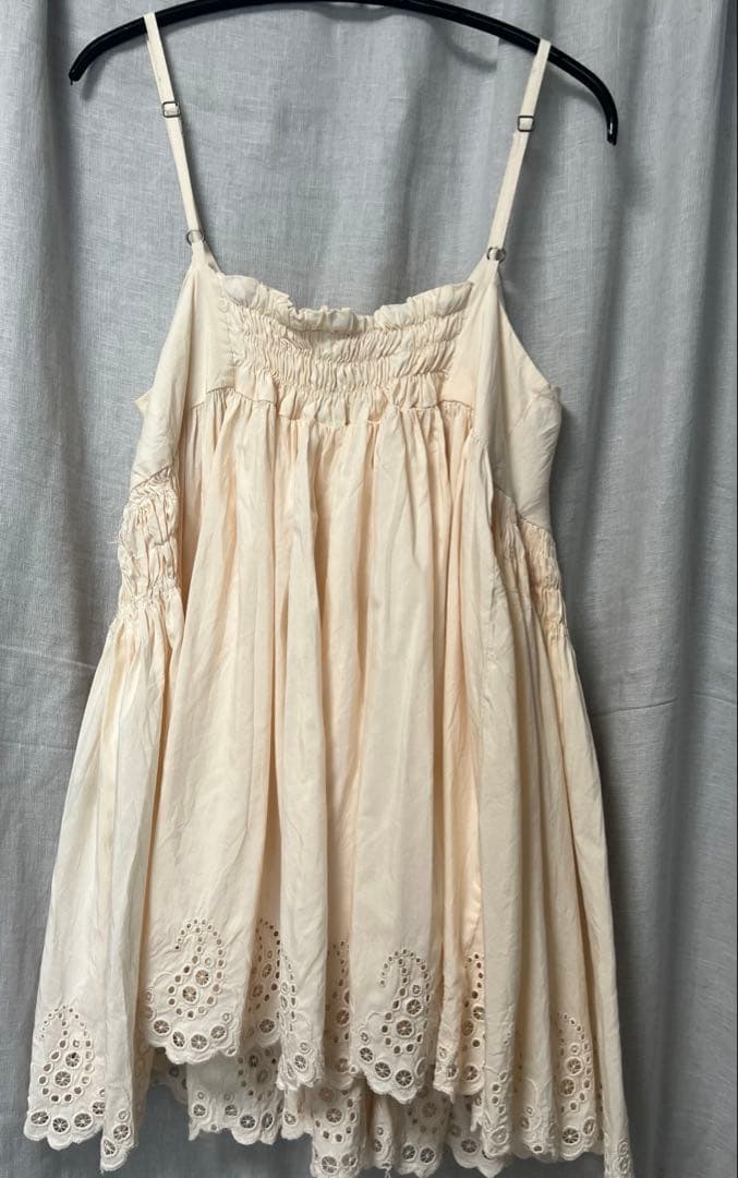 crinkle crinkle crinkle ピンク キャミソール　ブラウス