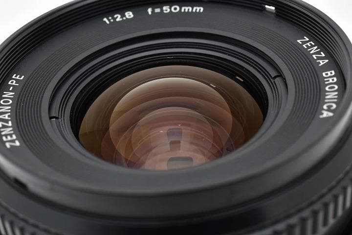 15504 訳あり ZENZANON-PE 50mm Zenza Bronica