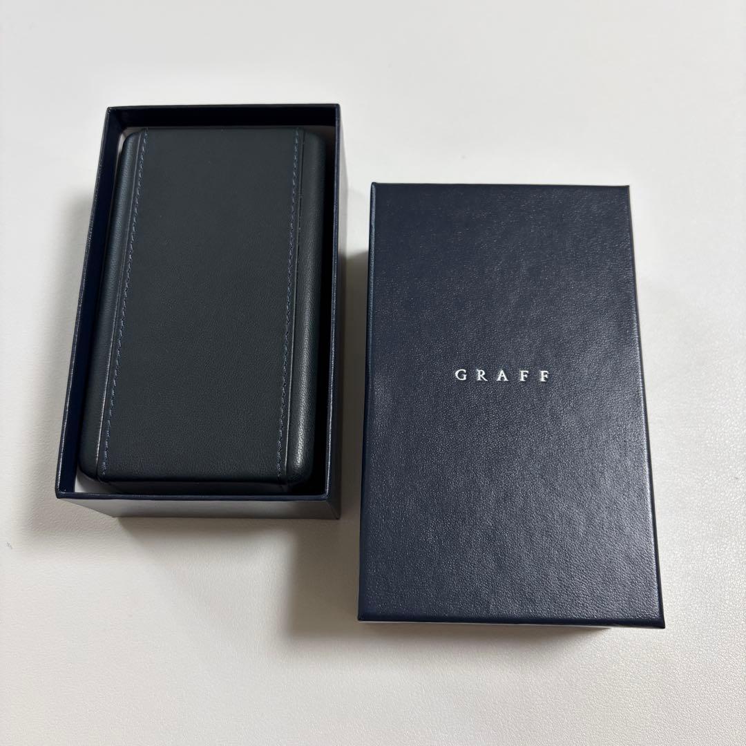 美品　グラフ　ペアリングケース　結婚指輪　空箱　ジュエリーボックス　旧型