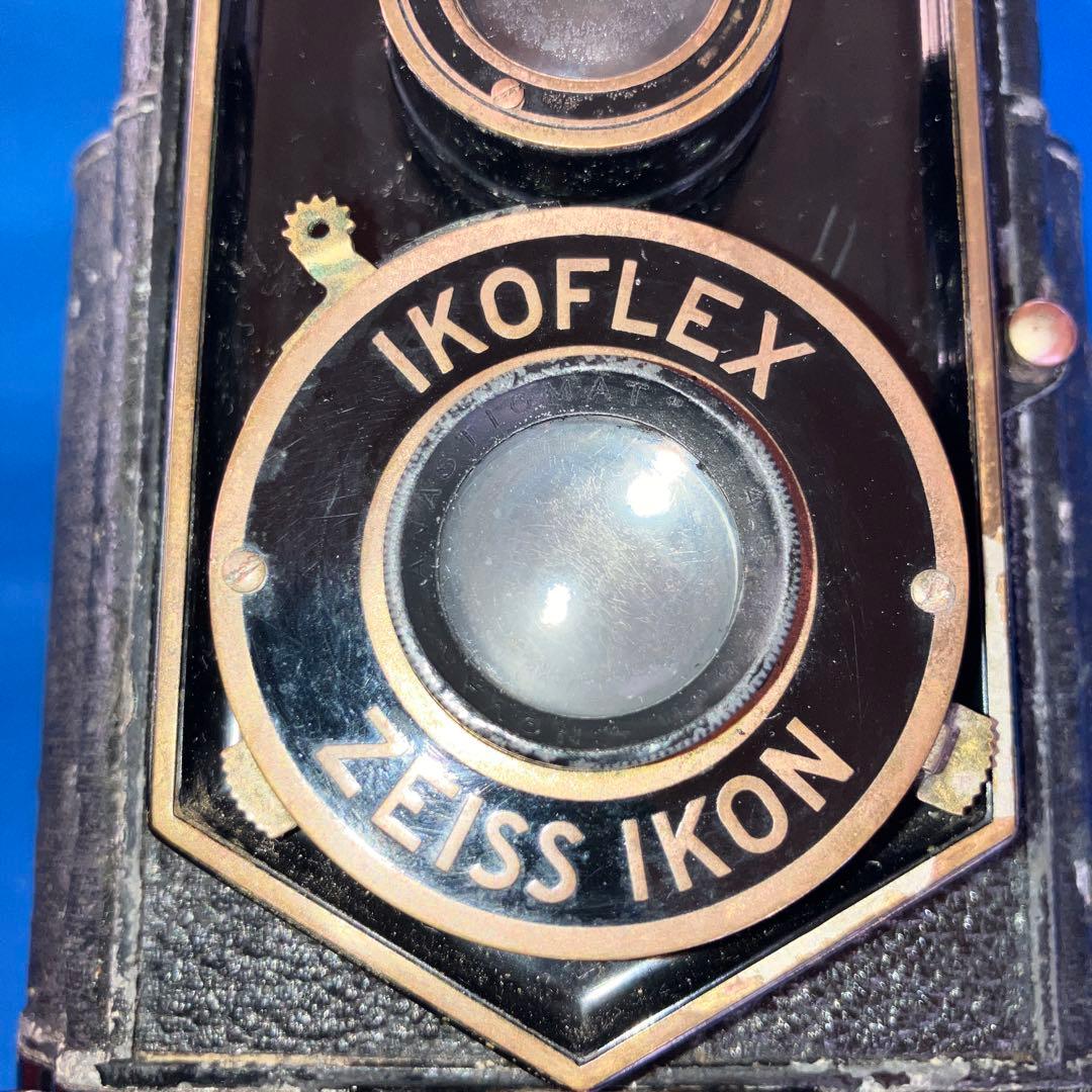 週末特価！イコフレックス二眼レフカメラ(コーヒー缶)