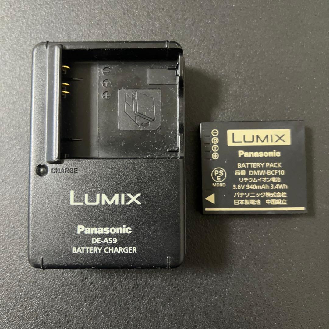【動作品】 Panasonic LUMIX DMC-FX40 ゴールド コンデジ