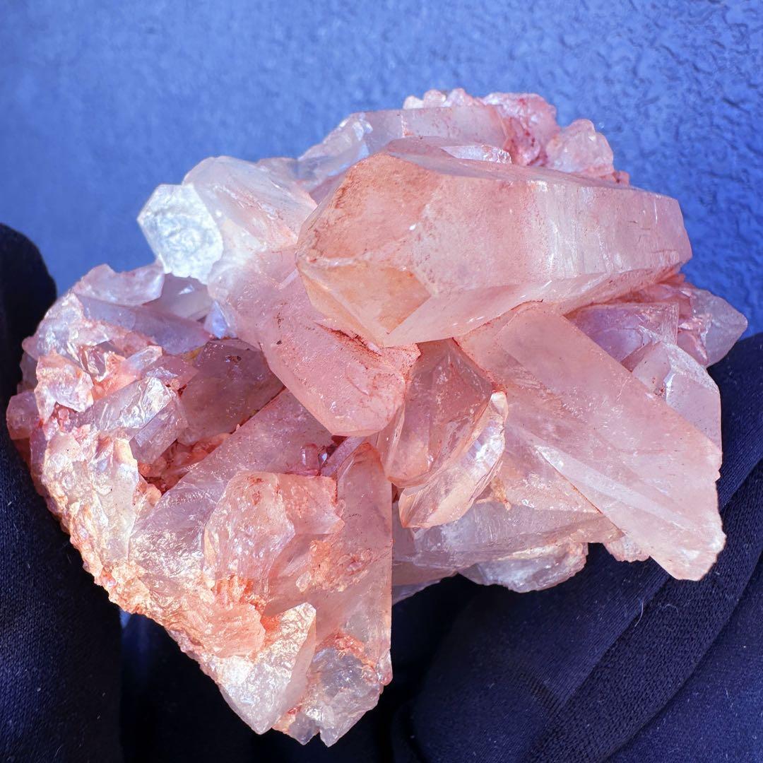 爆レア❗️浄化❗️超綺麗♡超強いパワー ピンク ヒマラヤ クラスター天然石A1442