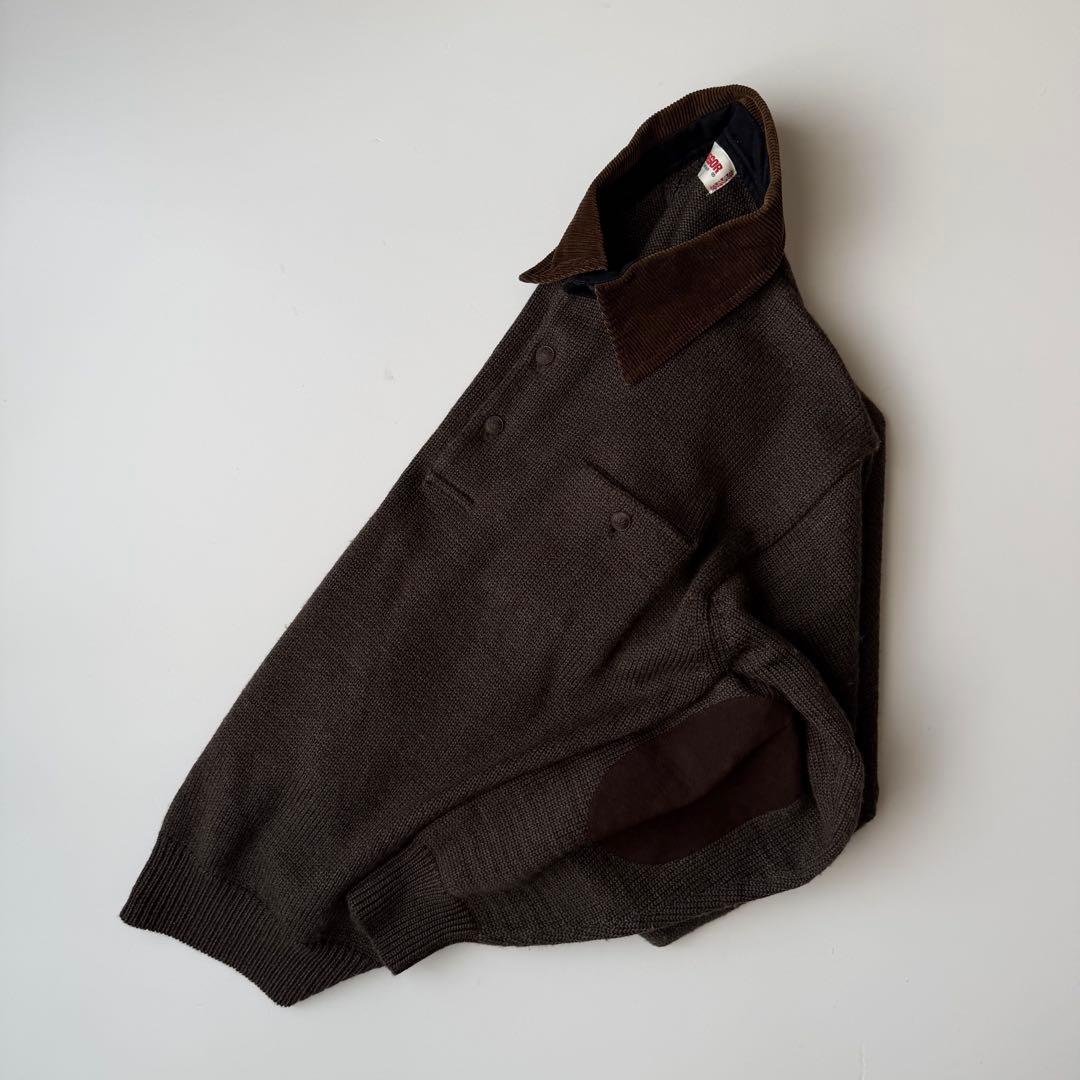 【USED】マクレガー McGREGOR エルボーパッチ ウールニット