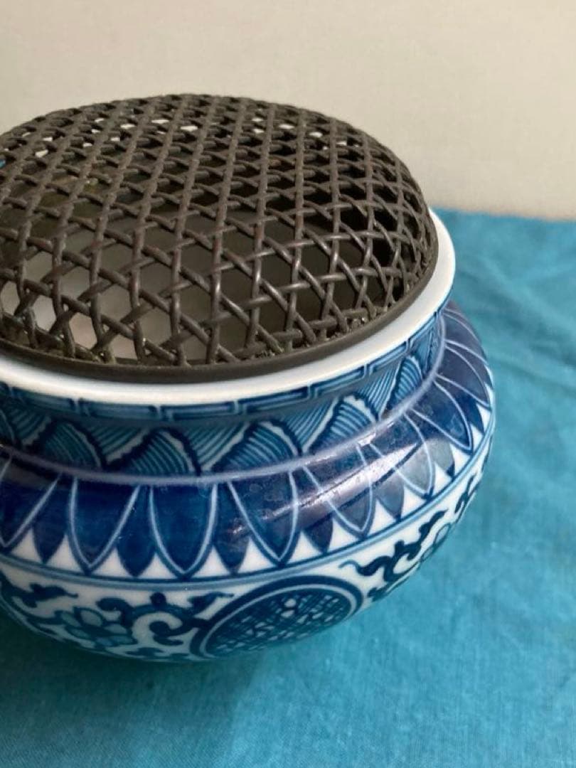 京焼　三浦竹泉　香炉