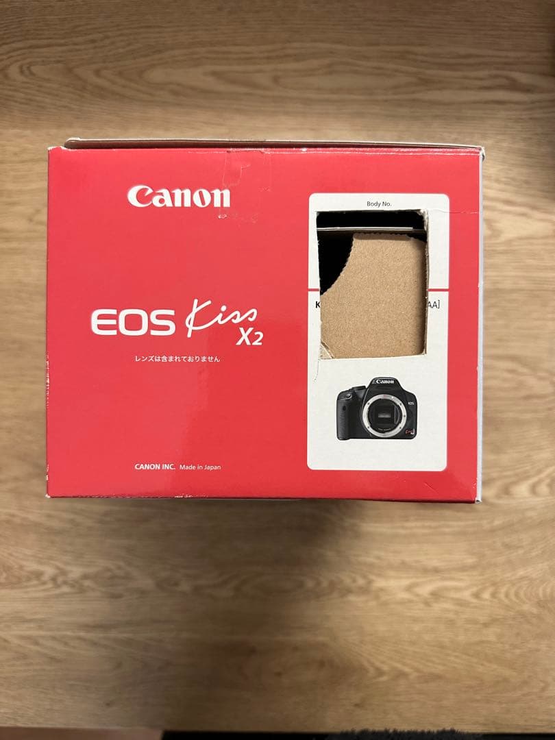 【美品】Canon EOS kissX2 デジタル一眼レフカメラ