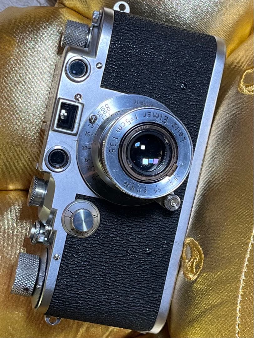 Leica Ⅲc 段付き美品 ＋ INDUSTAR-50 バルナックライカ