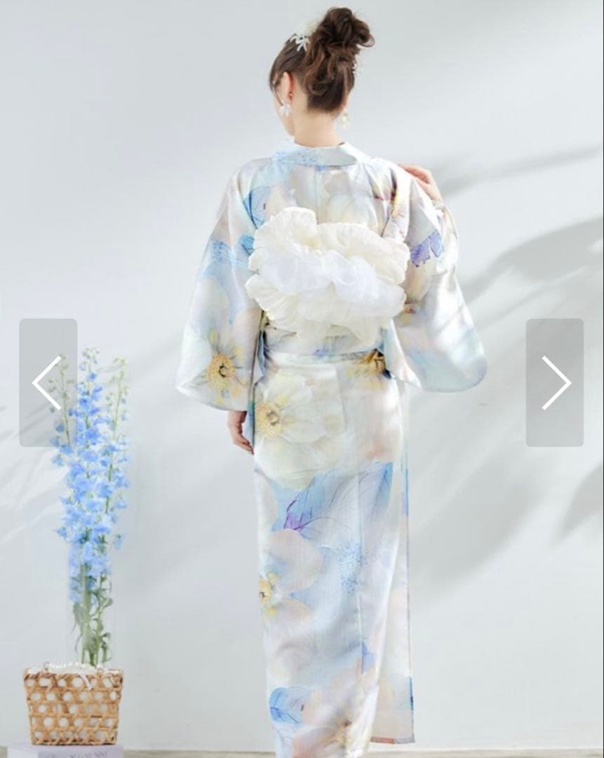 sugar アイシーフラワー牡丹浴衣［浴衣、帯、兵児帯］お値下げ可