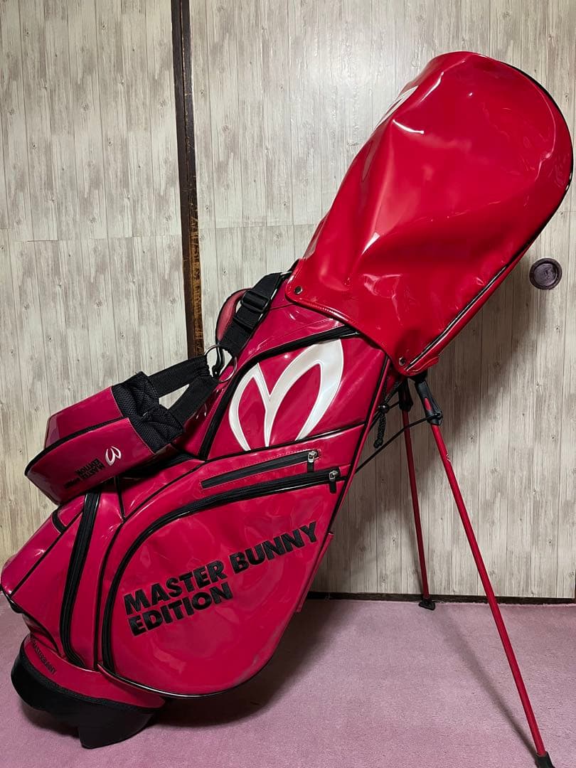 マスターバニーエディションスキャディバッグうさぎヘッドカバー付き　バラ売り不可