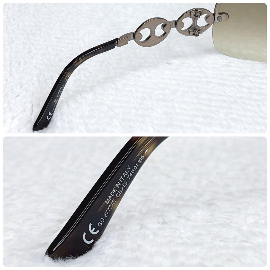 GUCCI グッチ GG2772 サイドチェーン ハーフリムサングラス