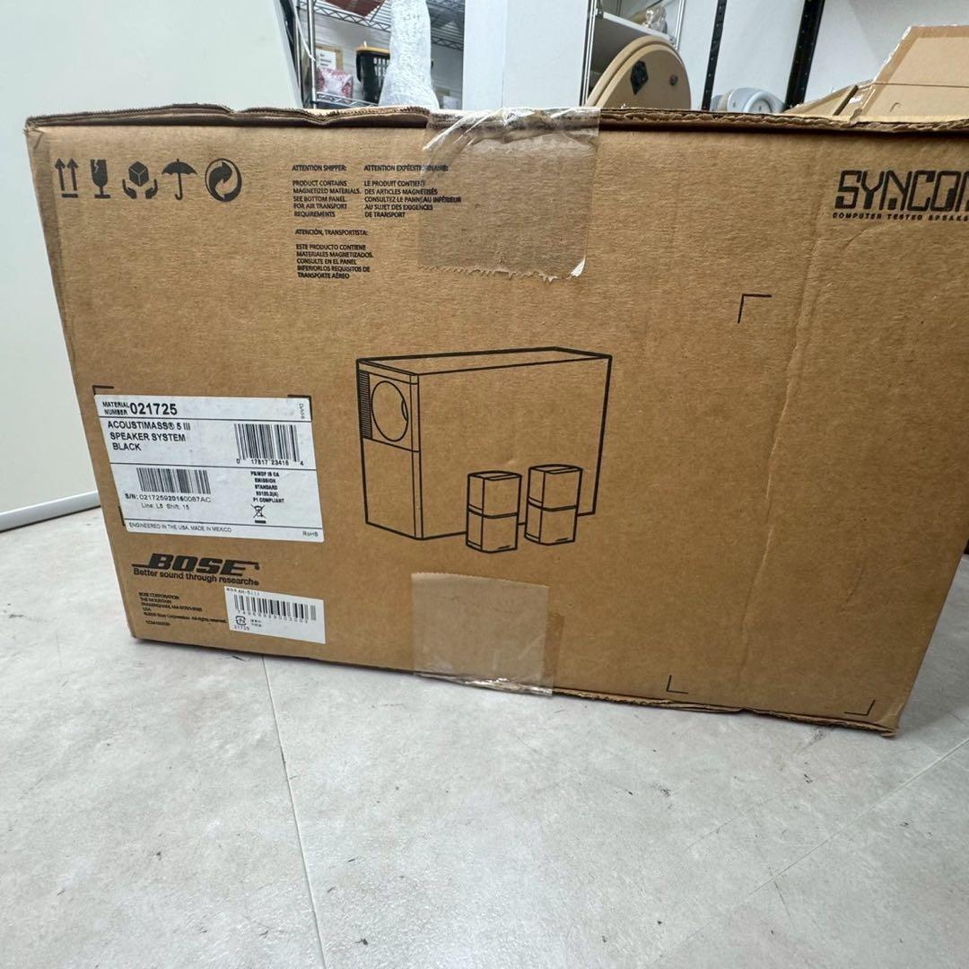 新品未使用　Bose Acoustimass 5 Series III nk01