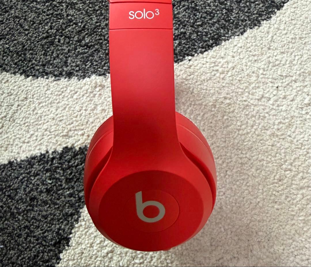 BEATS SOLO3 ワイヤレスヘッドホン レッド 特別版
