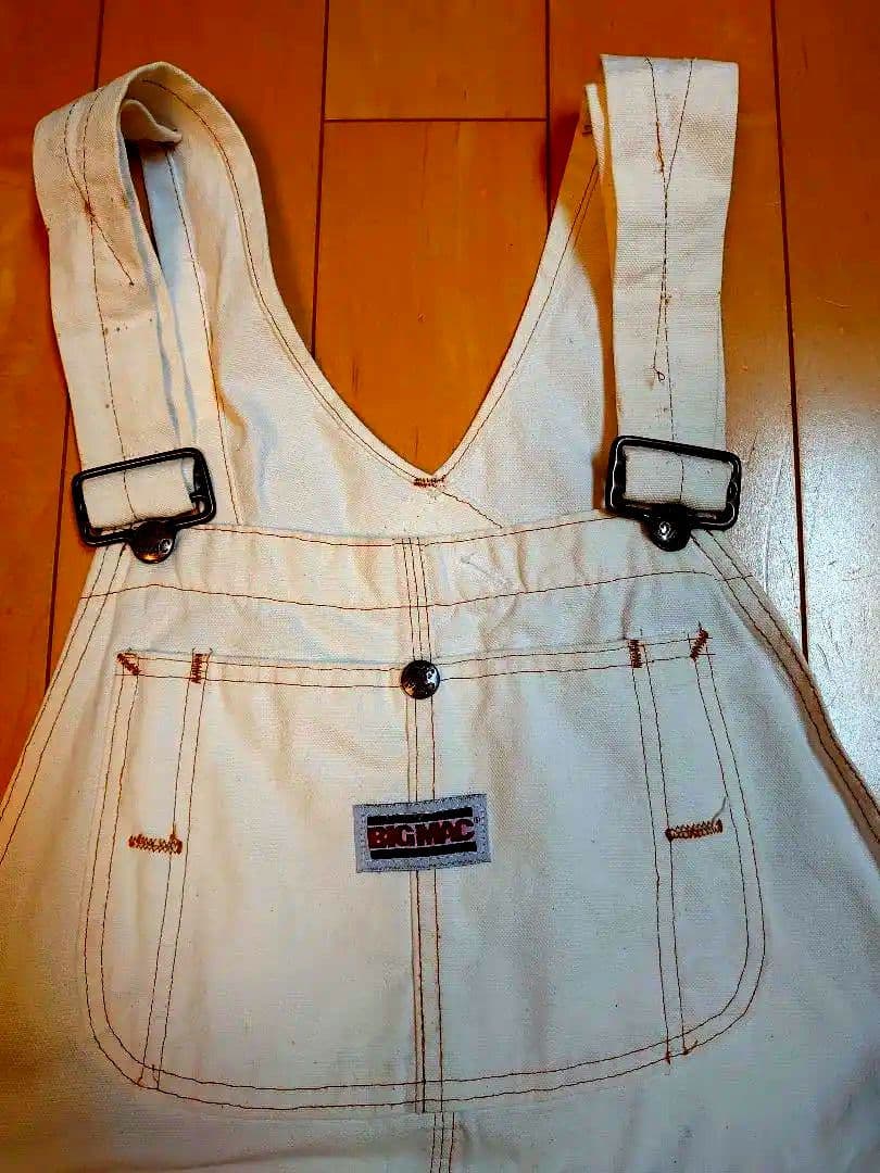 BIG MAC '80 エプロン付ダブルニーオーバーオール