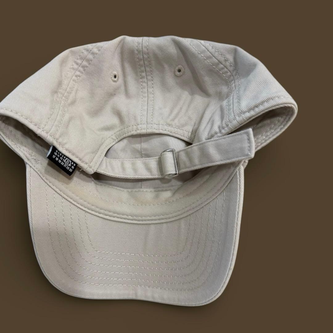 マルジェラ◾️ベースボールキャップ　ベージュ