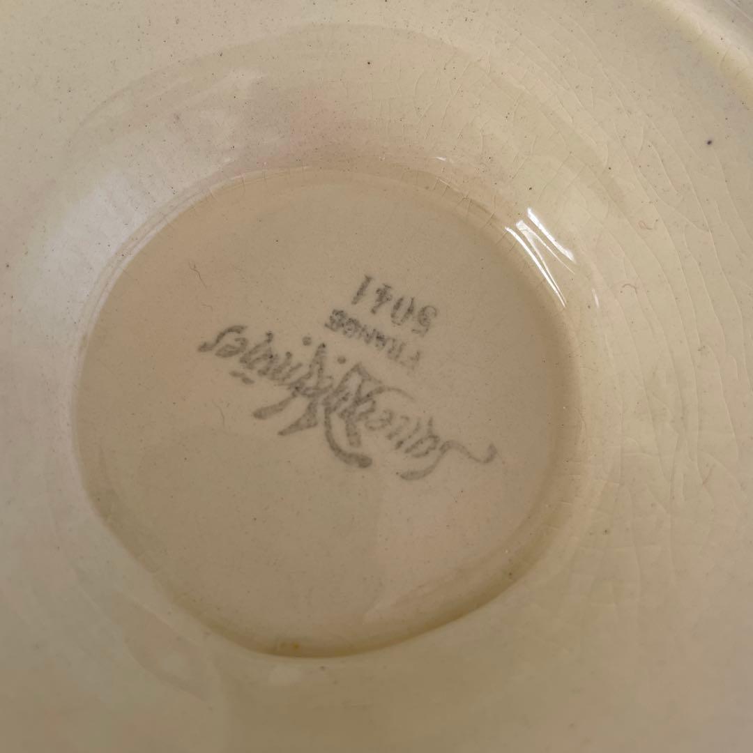 サルグミンヌ　花柄 ソーシェールandプレートセット