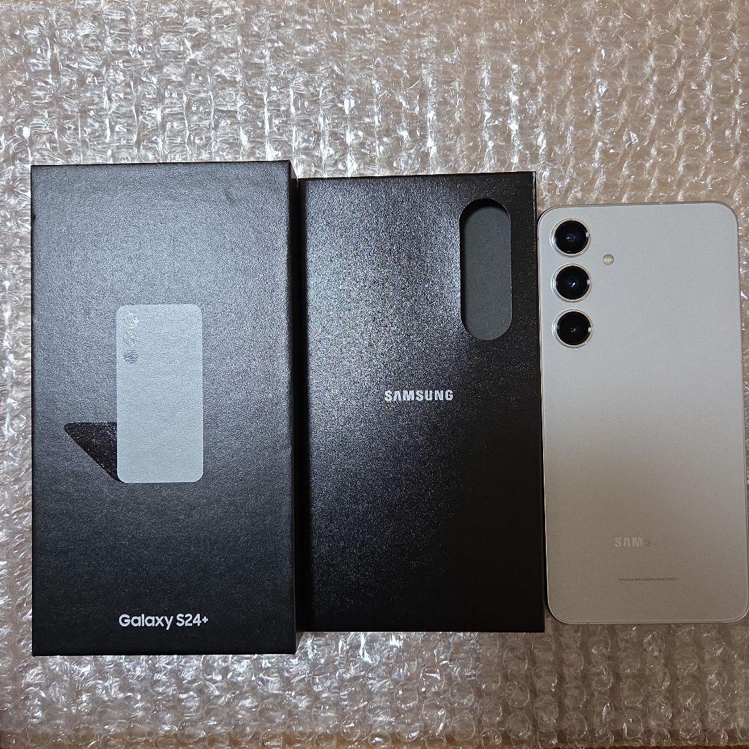 【美品・お値下げ不可】 Galaxy S24 + 256GB 日本語対応 完備