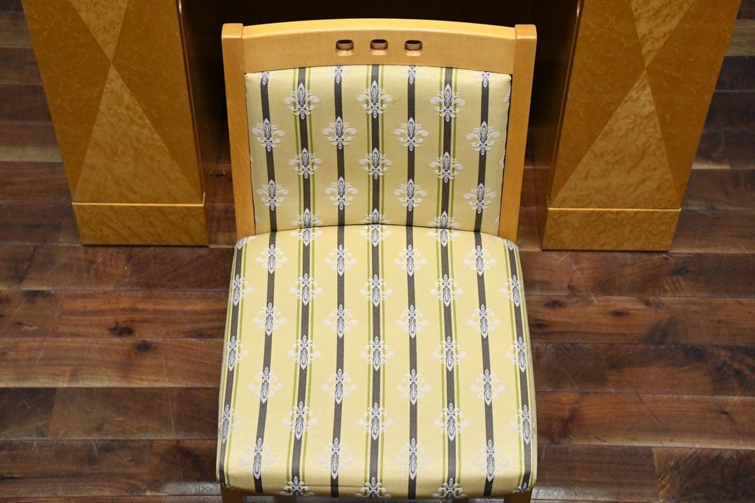 EBK25 IDC大塚家具 スプレンダー ドレッサー チェアセット バーズアイ