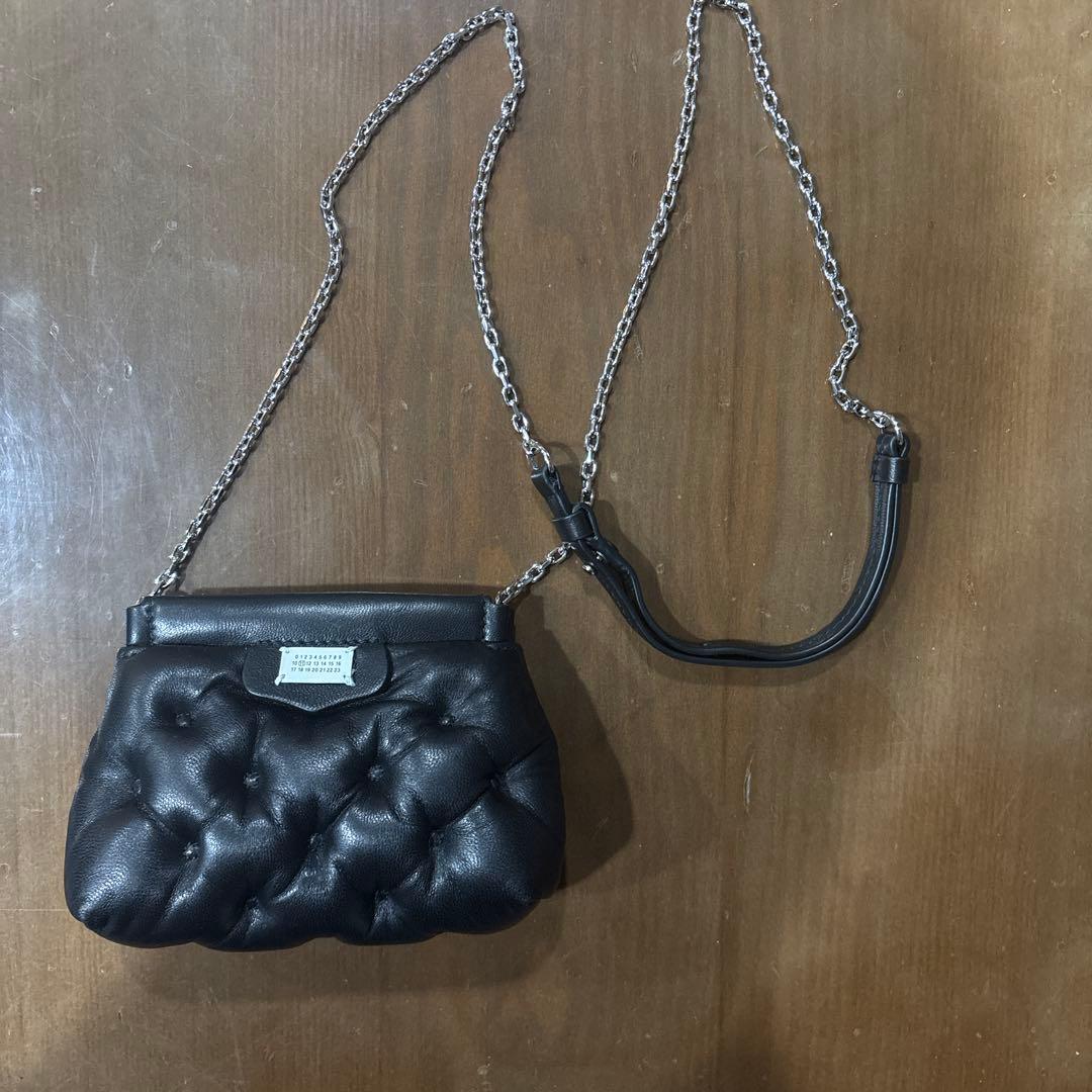 Maison Margiela ブラックショルダーバッグ 値下げ！！