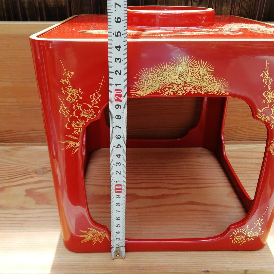 輪島塗　金蒔絵　七段盃　祝事