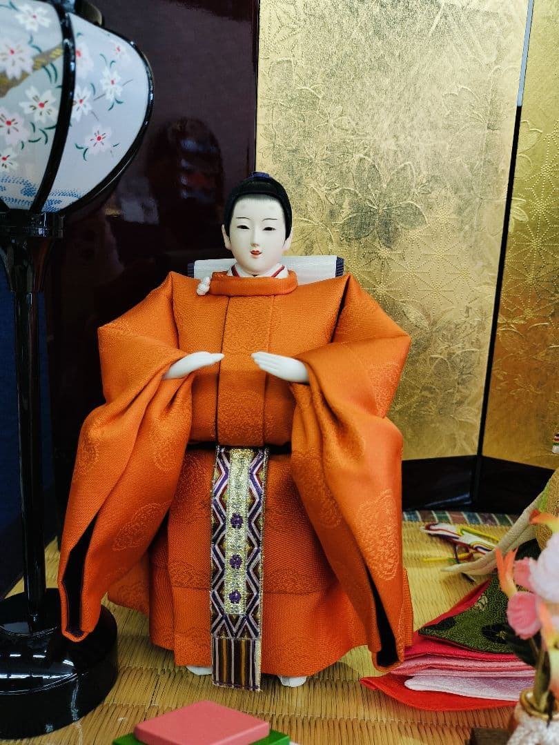 収納雛人形　親王飾り