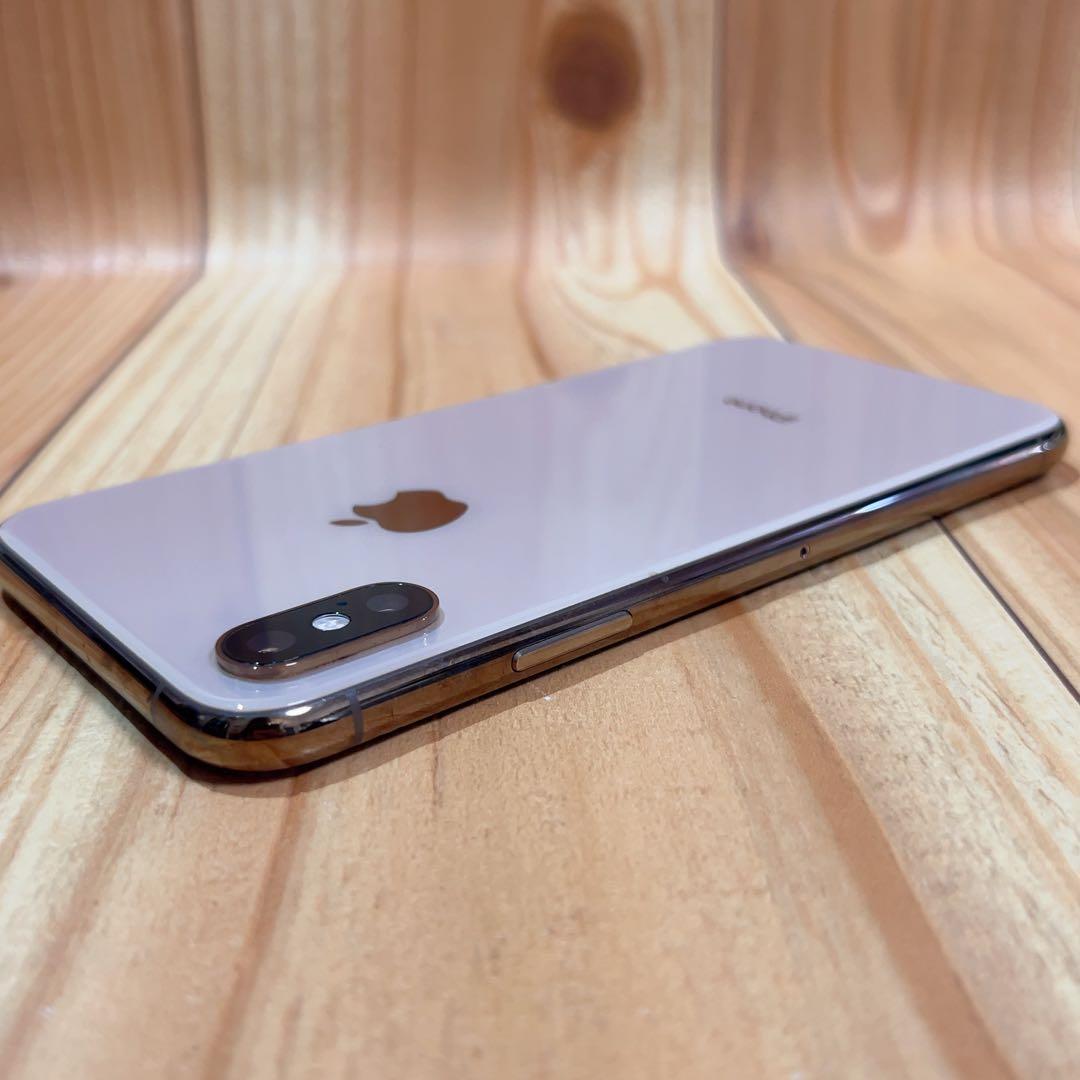 SIMフリー 本体 iPhone XS 64 GB ゴールド 520 電池新品
