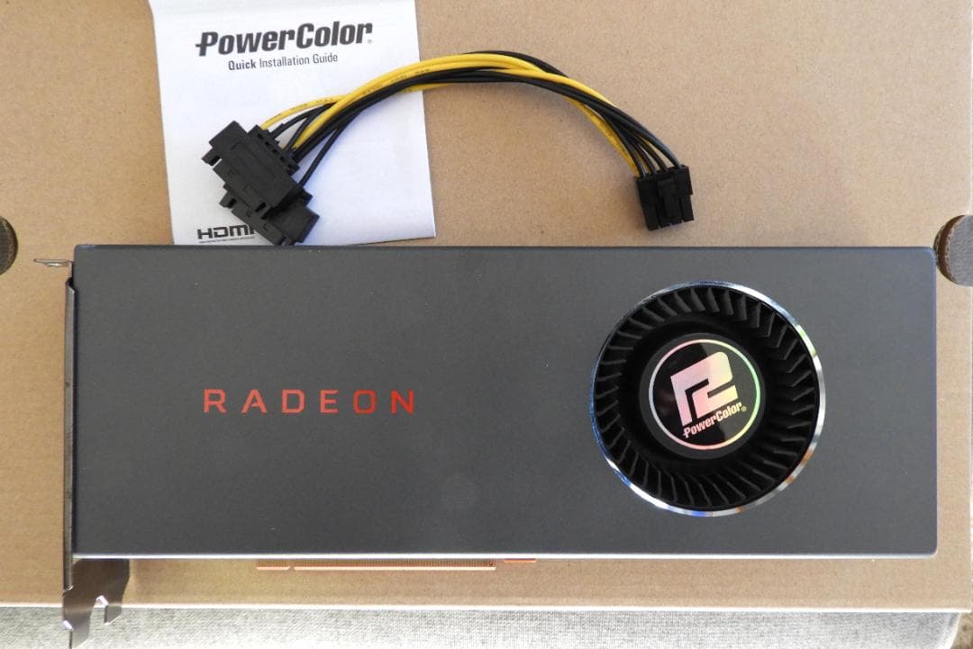 グラフィックボード・グラボ・ビデオカード PowerColor Radeon RX 5700 8GB GDDR6