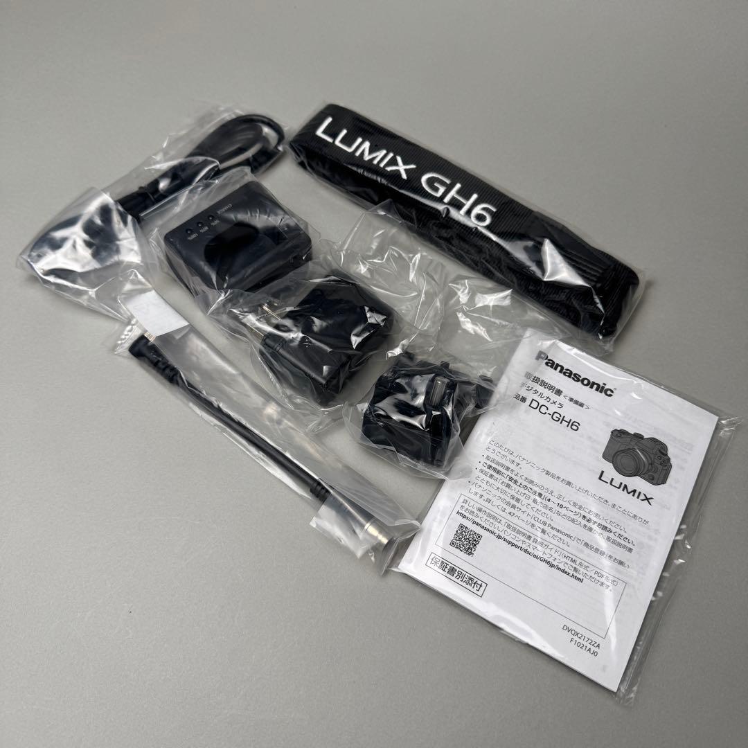S.K.【美品】LUMIX GH6 カメラ　本体ボディー　おまけ多数