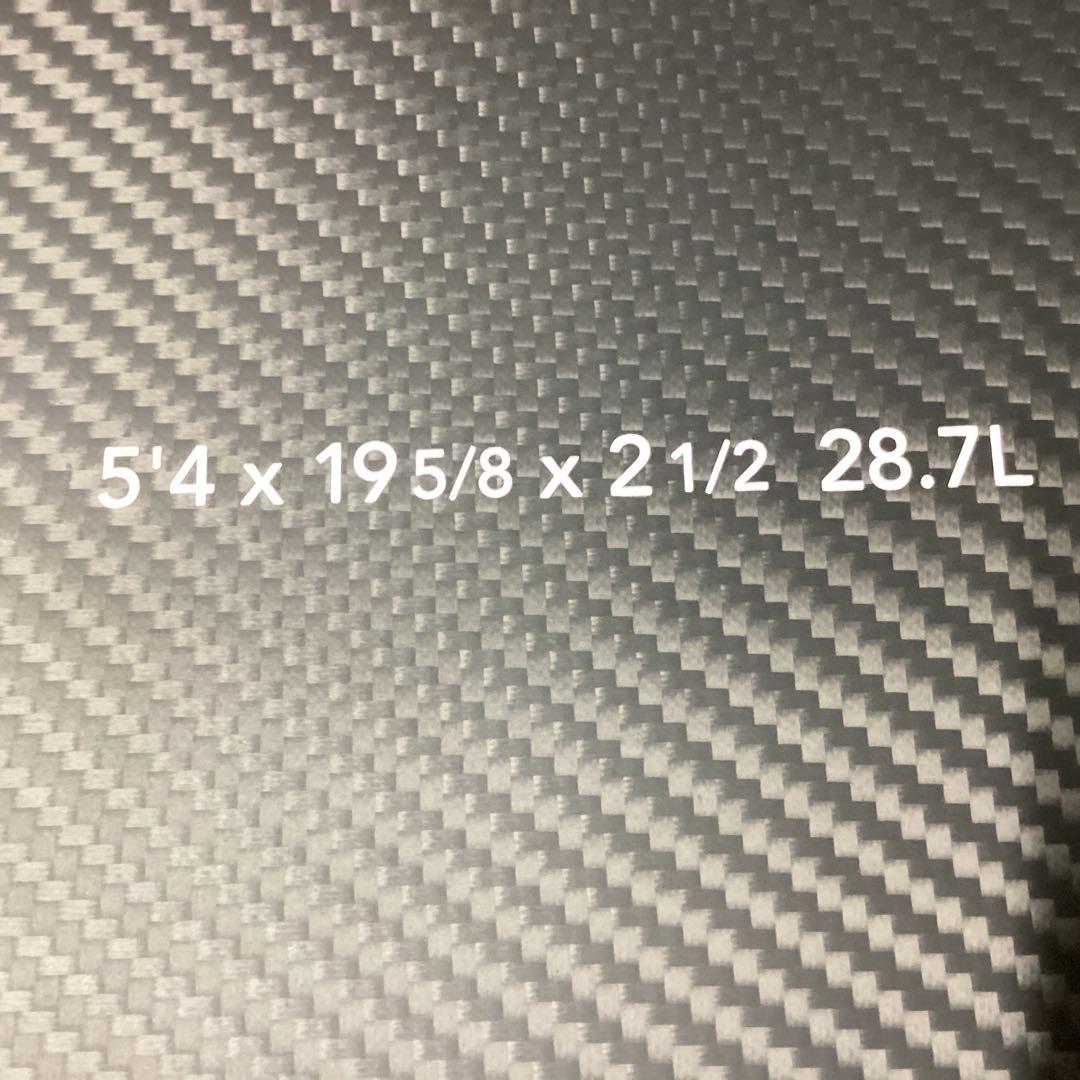 新品格安ESSENCE ショートボード フィッシュフルカーボン5’4フィン付き