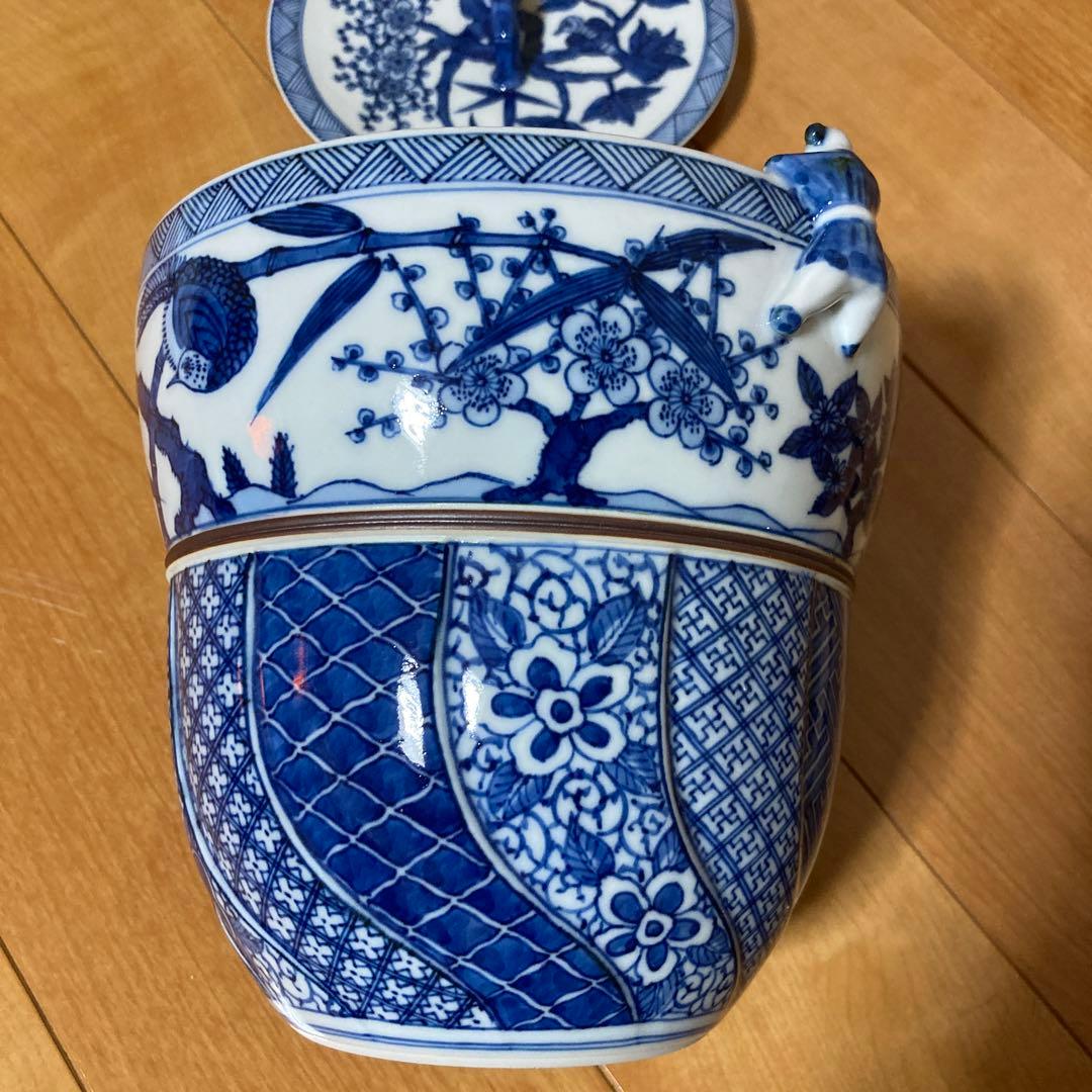 水差し 蓋付き 人形飾り