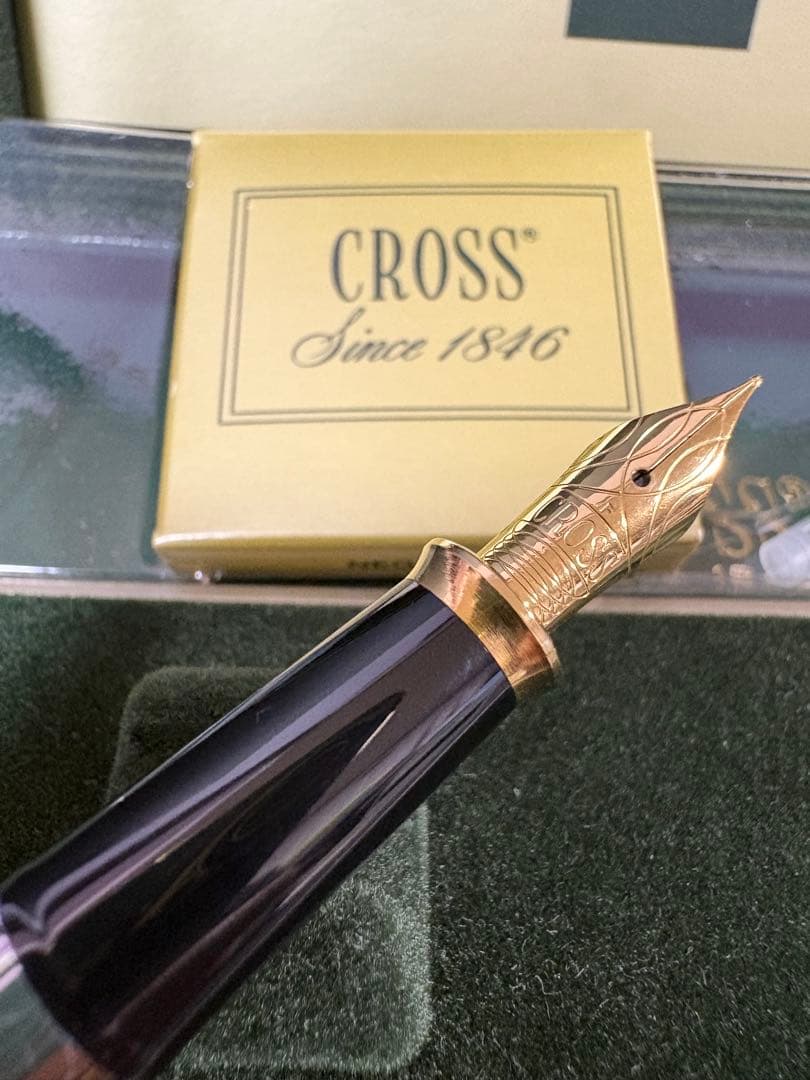 CROSS 万年筆 インクセット　クロス　タウンゼント　k18　旧ロゴ