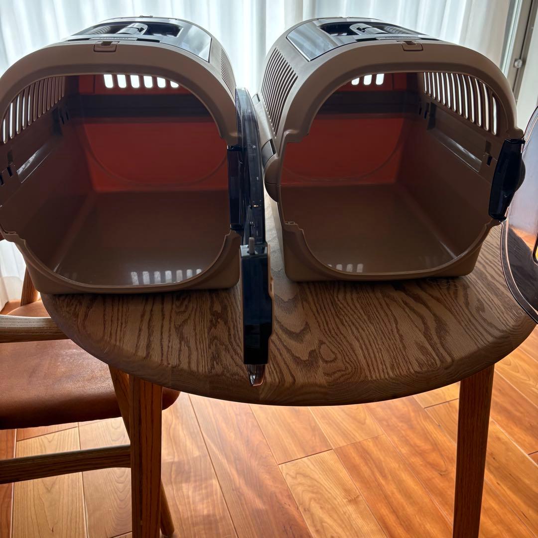 リッチェル キャンピングキャリー M ブラウン