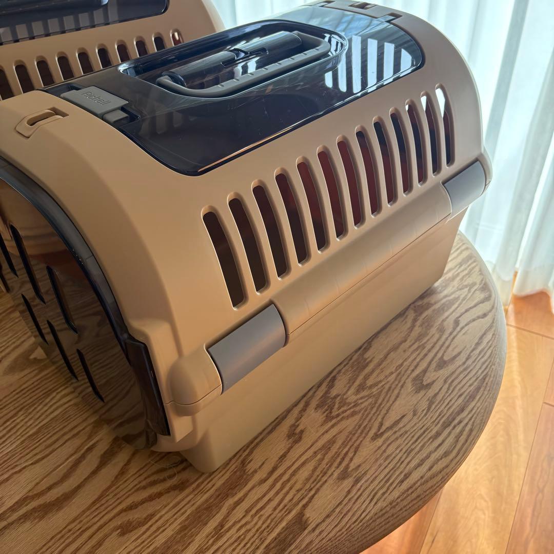 リッチェル キャンピングキャリー M ブラウン