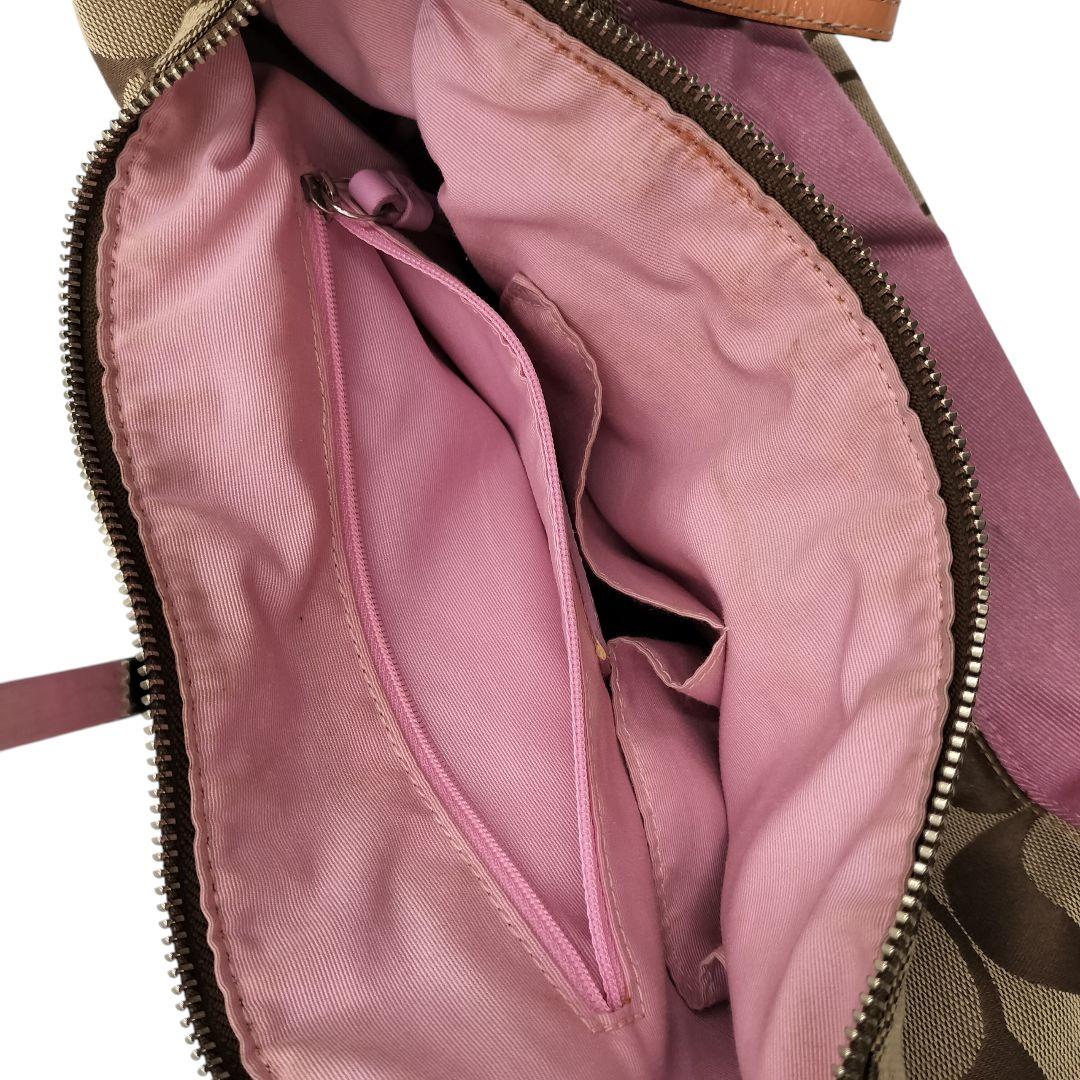 バッグ Coach OneShoulderBag Signature Pink y2k