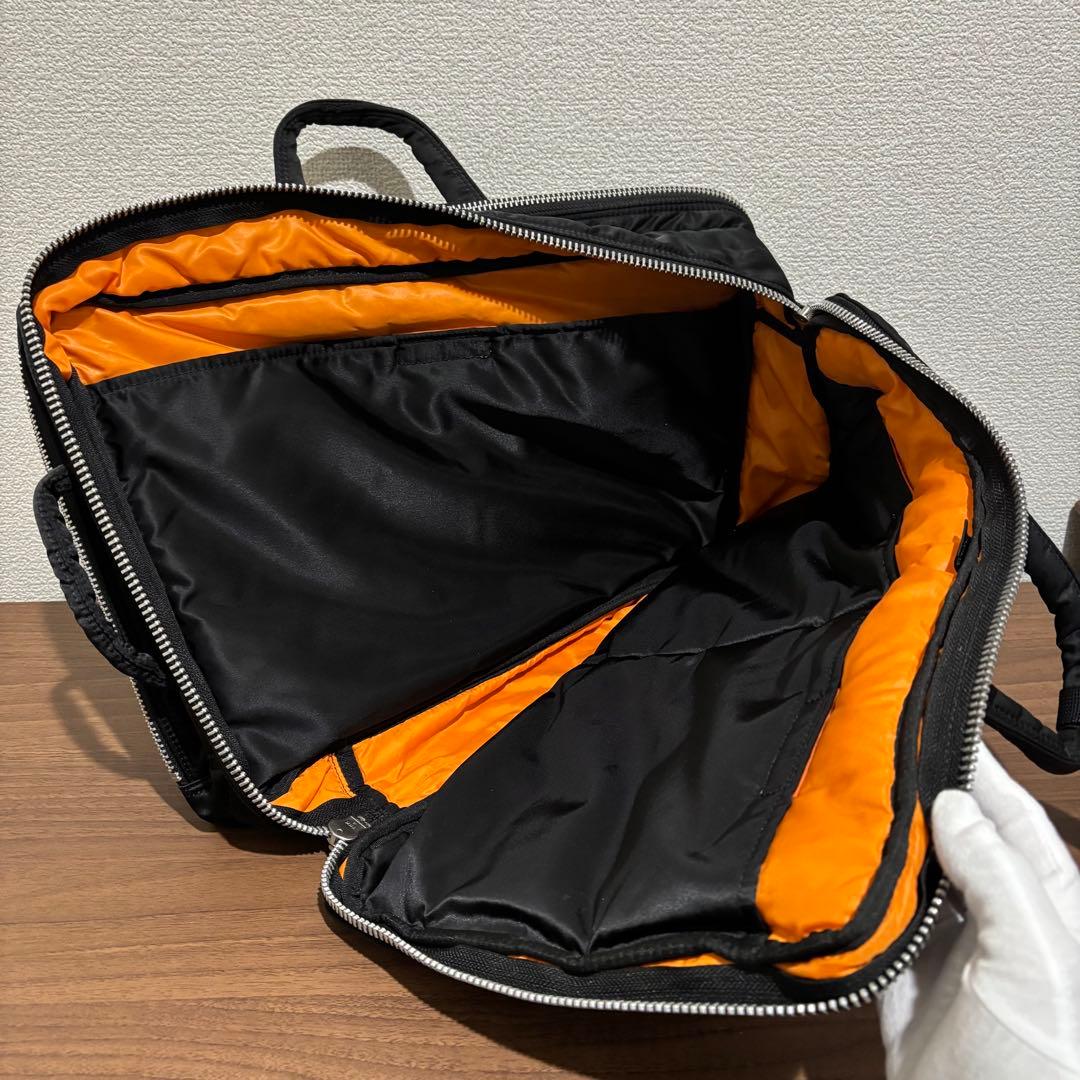 【美品】PORTERポーター タンカー 3way 2層式ブリーフケース リュック