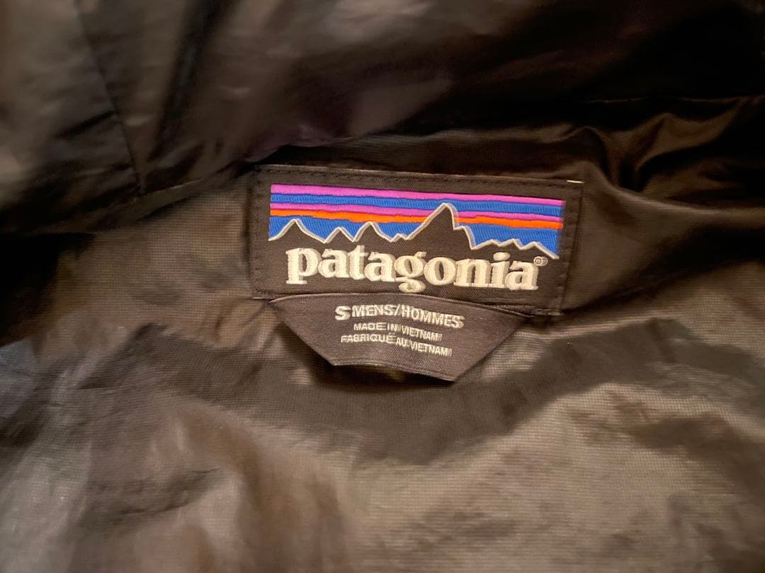 パタゴニア　ナノパフフーディー　ブラック　Sサイズ