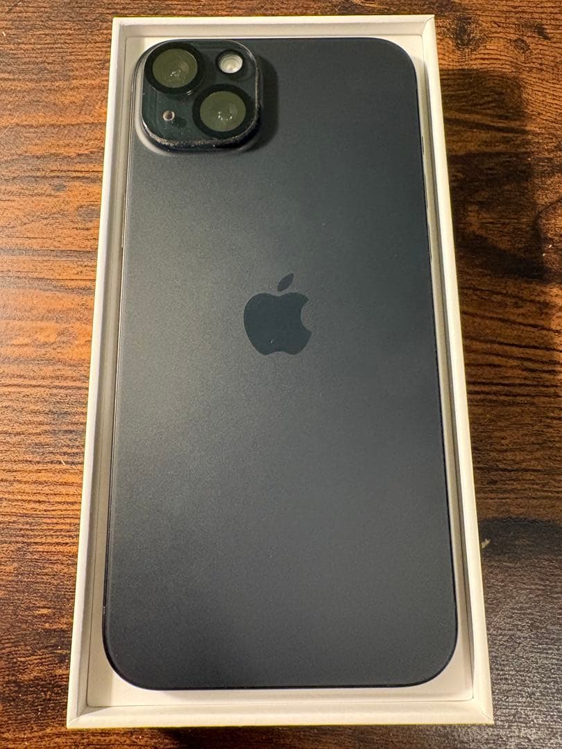 iPhone15Plus256GBブラック【Apple純正美品】