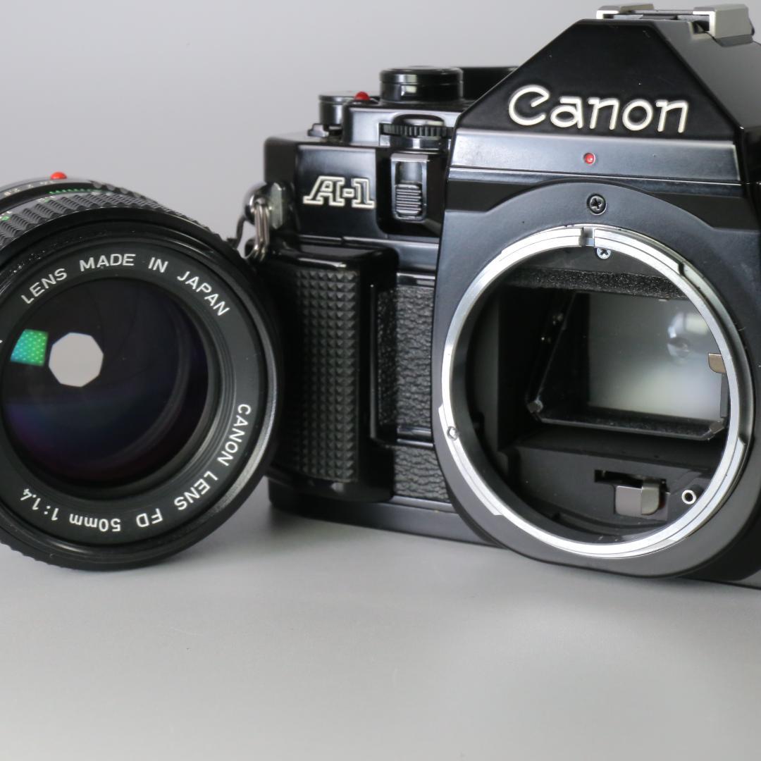 ☆美品！！☆完全動作 Canon A-1 50mm F1.4 ＃215