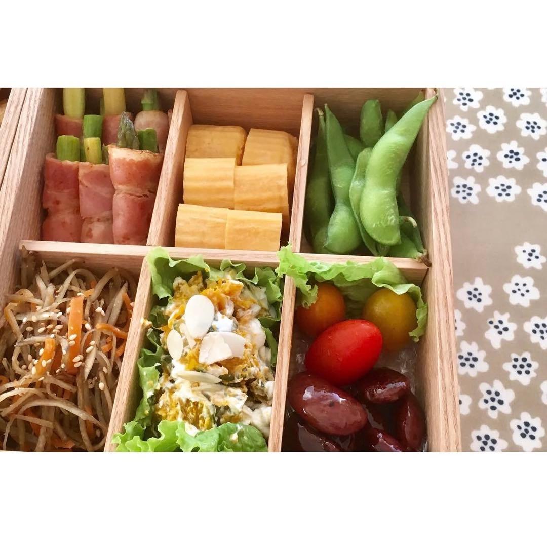 極美品　松屋漆器店　三段重箱　ナチュラル