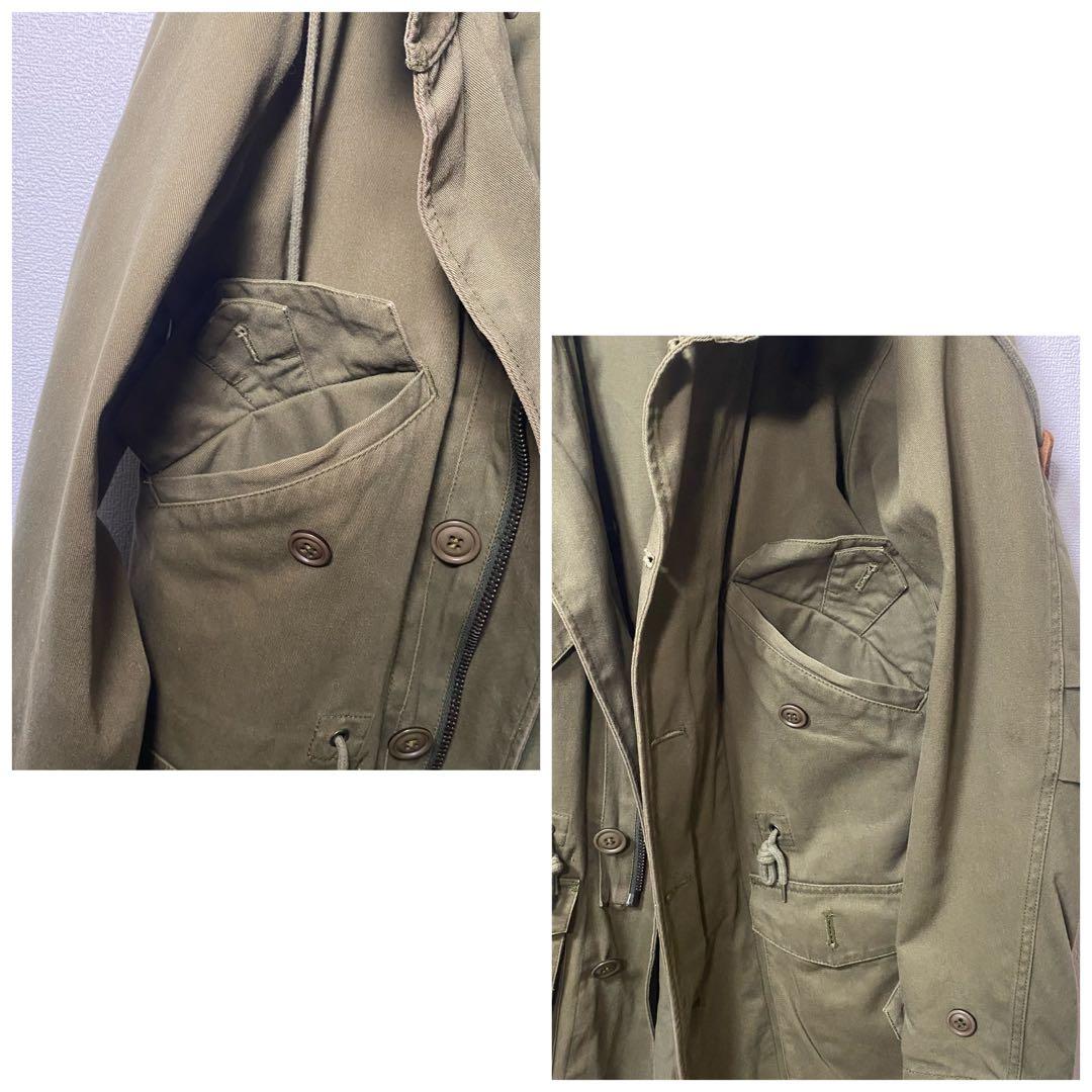 HOUSTON ヒューストン　モッズコート　M-45・M-47風　美品