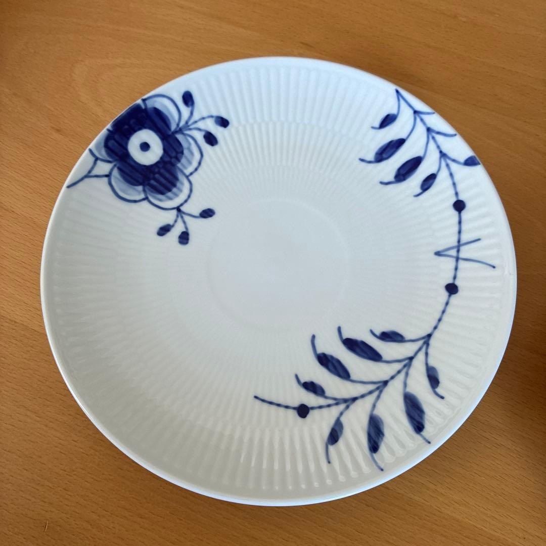 ロイヤルコペンハーゲン　ブルーフルーテットメガ2枚セット