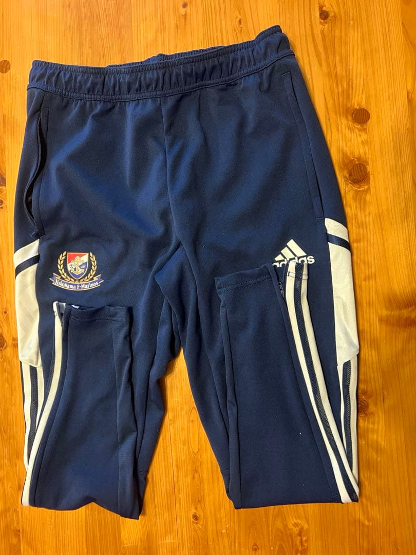 横浜F・マリノス　ジャージ パンツ adidas Lサイズ