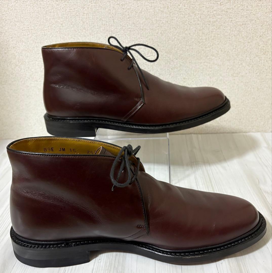【美品】REGAL リーガル チャッカブーツJM16 261/2 ダークブラウン