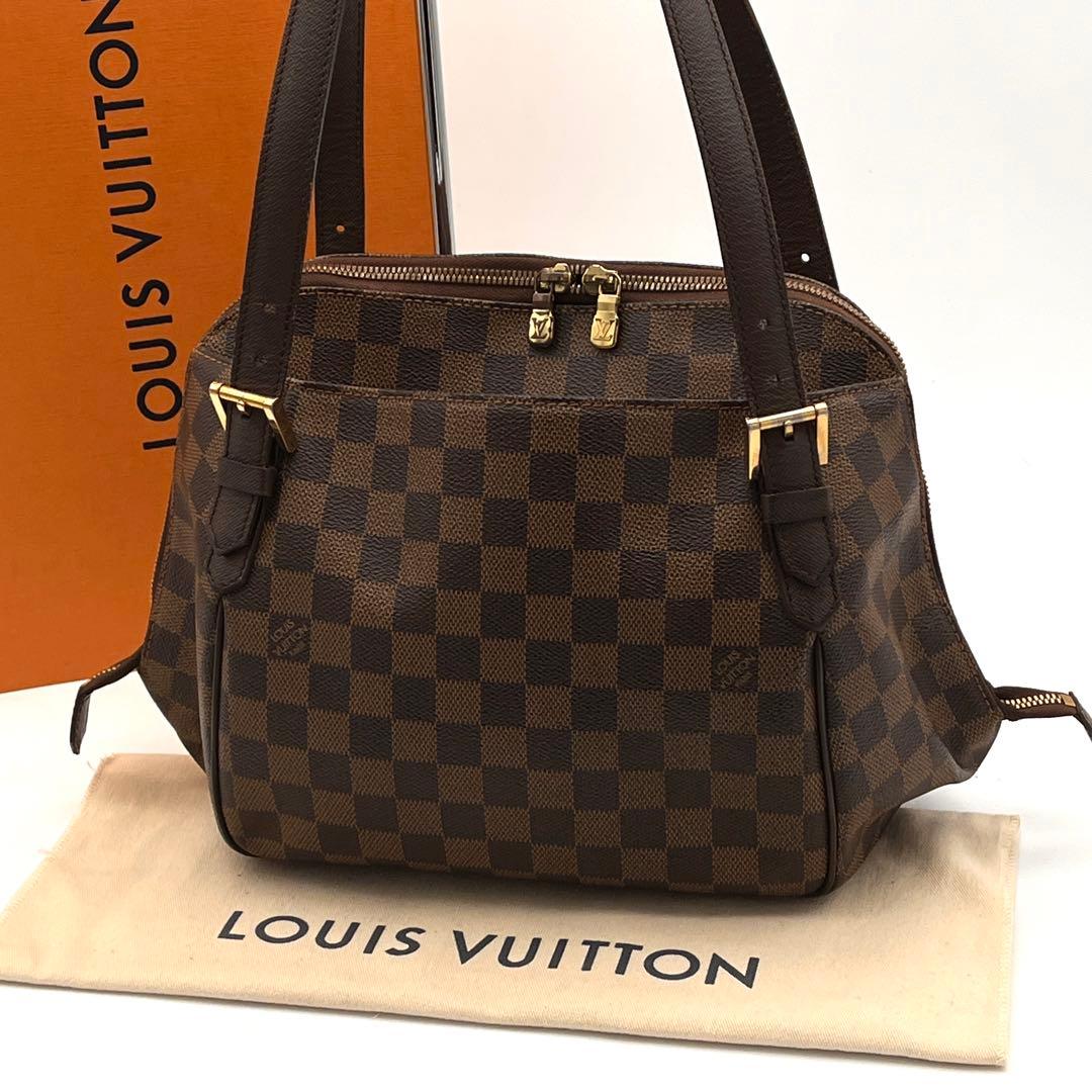 【超美品✨】ルイヴィトン　ダミエ　エベヌ　べレムMM　トートバッグ　ハンドバッグ
