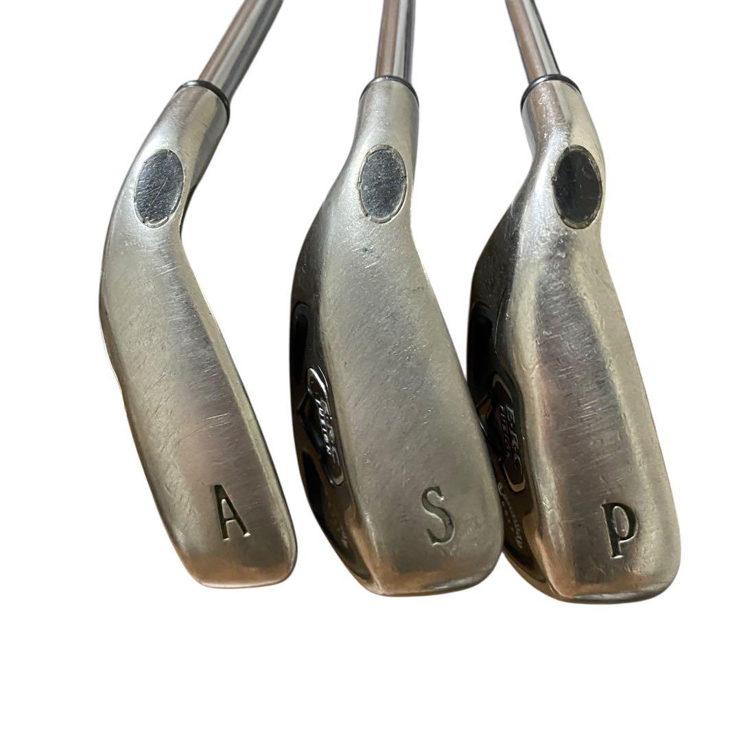 【レフティ】キャロウェイ　アイアンセット　ERC FUSION 左